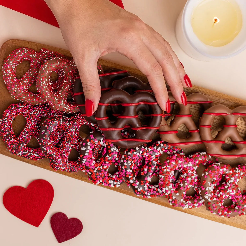 Belgian Chocolate Covered Pretzels